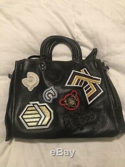 Coach 1941 Noir Varsity Patch Rogue 57231 Limited Edition Only One Sur Ebay