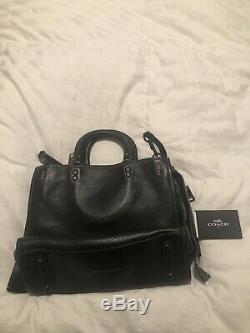 Coach 1941 Noir Varsity Patch Rogue 57231 Limited Edition Only One Sur Ebay
