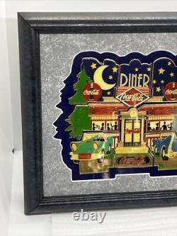 Coca-Cola Édition Limitée 50s Diner Ensemble de 9 Épingles de Puzzle Encadré 379/1000