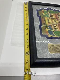 Coca-Cola Édition Limitée 50s Diner Ensemble de 9 Épingles de Puzzle Encadré 379/1000