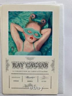 Collection d'art en édition limitée Ray Caesar #392/500 en état neuf