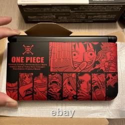 Console Nintendo 3DS LL Édition Limitée ONE PIECE avec Adaptateur Secteur Japon