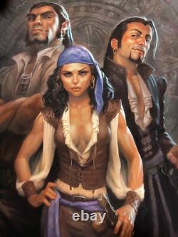 Contes du Serpent Émeraude (signé et numéroté à la main par Todd Lockwood)