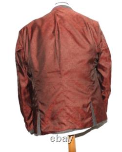 Costume en tweed en édition limitée trois pièces Herbie Frogg 46 R W 40'' Gris