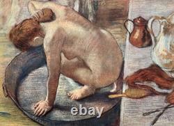 DEGAS, Edgar 'Le Tub' Édition Limitée sur Papier Vélin