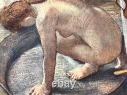DEGAS, Edgar 'Le Tub' Édition Limitée sur Papier Vélin