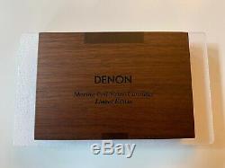 Denon Dl-103sa MC Cartouche Phono Limited Edition 2000 Pièces Réalisées