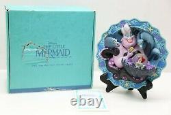 Disney Little Mermaid Limited Edition 3d Plate Ursulas Spell 0817/5000
