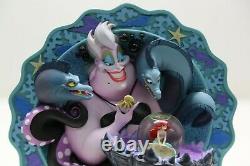 Disney Little Mermaid Limited Edition 3d Plate Ursulas Spell 0817/5000