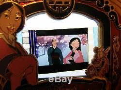 Disney Piece Of Films Pin Mulan Limited Edition Père Fa Zhou Cerise Le 2000