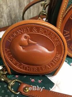 Dooney & Bourke Iconic3 Piece De Duck Vert / Tan Crsbdy Porte-monnaie Kychain