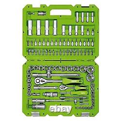 Draper 55318 Édition Limitée Coffret Outils Métriques de 100 Pièces avec Drive 1/4 et 1/2