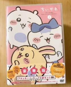Dvd Chiikawa 1 Ensemble de Figurines Flocky 6 Pièces, Édition Limitée, Édition Deluxe