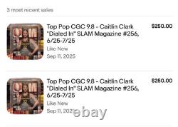 ÉDITION LIMITÉE OR WMBA CGC, Caitlyn Clark, PIECE INCROYABLE ? 1/1