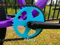 Eastern Big Reaper 26 Ltd Vélo Freestyle Bmx Bike 3 Pièces Cran Violet Nouveau