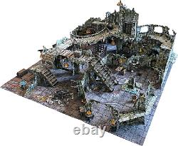 Édition Kickstarter du donjon de fantasy (28-35mm, 732 pièces) Terrain Battle Systems