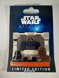Édition Limitée 2011 Étoiles Wars Weekends Star Tours Épingle Pièce d'Histoire