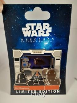 Édition Limitée 2011 Étoiles Wars Weekends Star Tours Épingle Pièce d'Histoire
