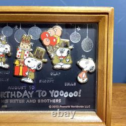 Édition Limitée Épinglette Commémorative Anniversaire Snoopy Série de 300 Pièces