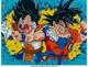 Édition Ultra Rare Limitée 94/100 De Matt Gondek : Vegeta Vs Goku (2017) Encadrée