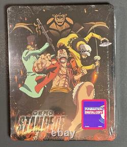 Édition limitée Steelbook de One Piece Stampede (Blu-ray + DVD) Nouveau