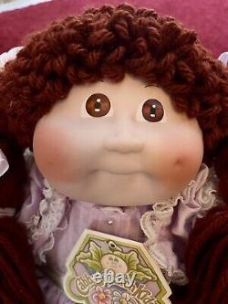 Édition limitée de poupée Cabbage Patch Kid 'Stephanie Anne' en porcelaine 1984