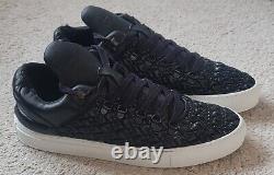 Édition limitée des baskets pour hommes noires Filling Pieces taille 9 EUR 43 US10 28,4cm