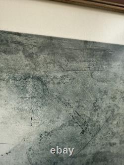 Édition limitée originale signée par John Cunningham 1/30 Silent Storm encadrée