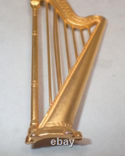 Édition limitée signée Karl Lagerfeld, première édition, pièce vintage broche Harpe