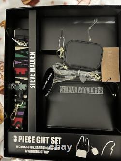 Ensemble Cadeau Bevelyn Noir Édition Limitée Steve Madden (3 pièces)