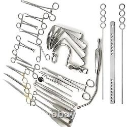 Ensemble de 27 pièces pour l'amygdalectomie chirurgicale de qualité supérieure de Ace Instruments chirurgicaux et ensembles