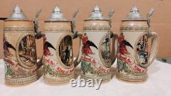 Ensemble de Chopes en Édition Limitée Budweiser des Trésors de Demain en 4 Pièces