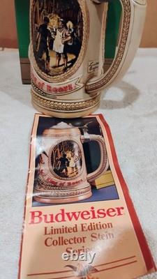 Ensemble de Chopes en Édition Limitée Budweiser des Trésors de Demain en 4 Pièces
