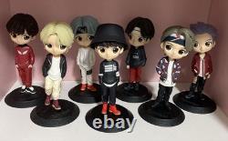 Ensemble de figurines Qposket BTS MIC DROP TinyTAN en 7 pièces, édition limitée collectible