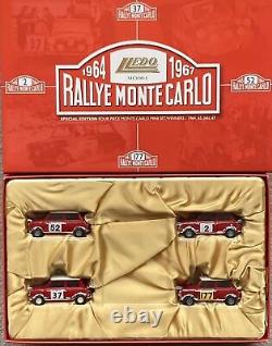 Ensemble spécial édition Monte Carlo Mini en 4 pièces de la marque Lledo Vanguards MC1004 à l'échelle 1/43, en parfait état.