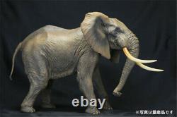 F KAIYODO Modèle d'éléphant africain Animal Wildlife ÉDITION LIMITÉE ŒUVRE MAÎTRESSE