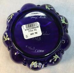 Fenton Parée Royal Purple 3 Piece Vanity Set Ltd 1000 Nancy & Shelly 2003