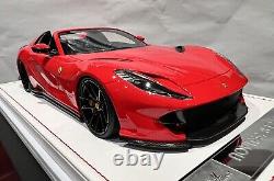 Ferrari 812 GTS Novitec, 1/18 Rosso Corsa Ltd Numéro 11 Sur 69 Pièces. Dernier Exemplaire