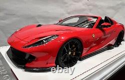 Ferrari 812 GTS Novitec, 1/18 Rosso Corsa Ltd Numéro 11 Sur 69 Pièces. Dernier Exemplaire