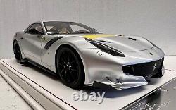 Ferrari f12 TDF, par FC Models en magnifique argent métallisé, très limité seulement 8 pièces