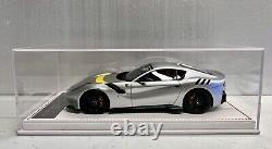 Ferrari f12 TDF, par FC Models en magnifique argent métallisé, très limité seulement 8 pièces