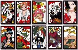 Figure du Roi Hanafuda One Piece - Édition Limitée Style de Carte Traditionnelle Japonaise