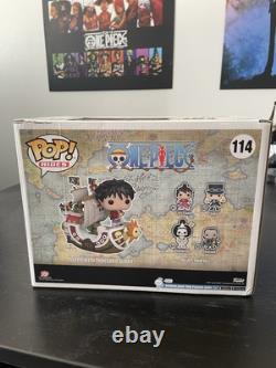 Funko Pop! Anime Rides One Piece Luffy avec Thousand Sunny Édition Limitée #114
