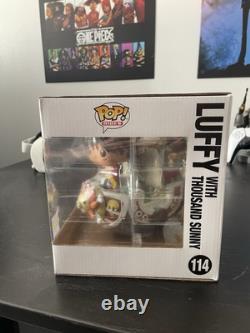Funko Pop! Anime Rides One Piece Luffy avec Thousand Sunny Édition Limitée #114