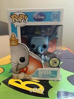 Funko Pop Disney 2013 Sdcc Métallique Dumbo 480 Pièces Limited Edition Comic Con