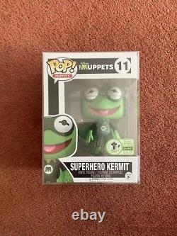 Funko Pop Disney The Muppets Superhero Kermit 3000 Pièces Edition Limitée 2017