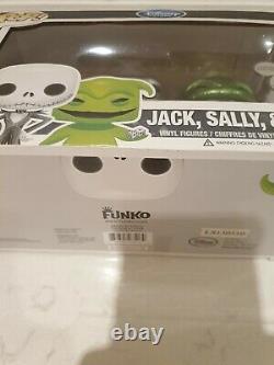 Funko Pop! Vinyle Disney Jack, Sally & Oogie 3 Pack 500 Pieces Limited Edition