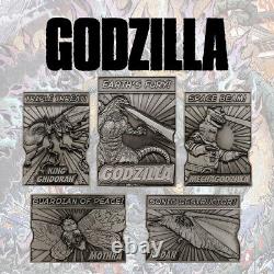 Godzilla Ensemble de lingots de monstres en édition limitée en 5 pièces