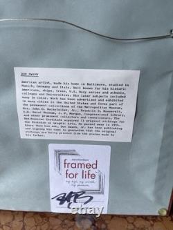 Gravure de Don Swann Église Sainte-Anne Annapolis Maryland Édition Limitée Signée 23