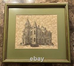 Gravure en Édition Limitée de George Boutwell HOUGHTON HOUSE 268/1000 Signée